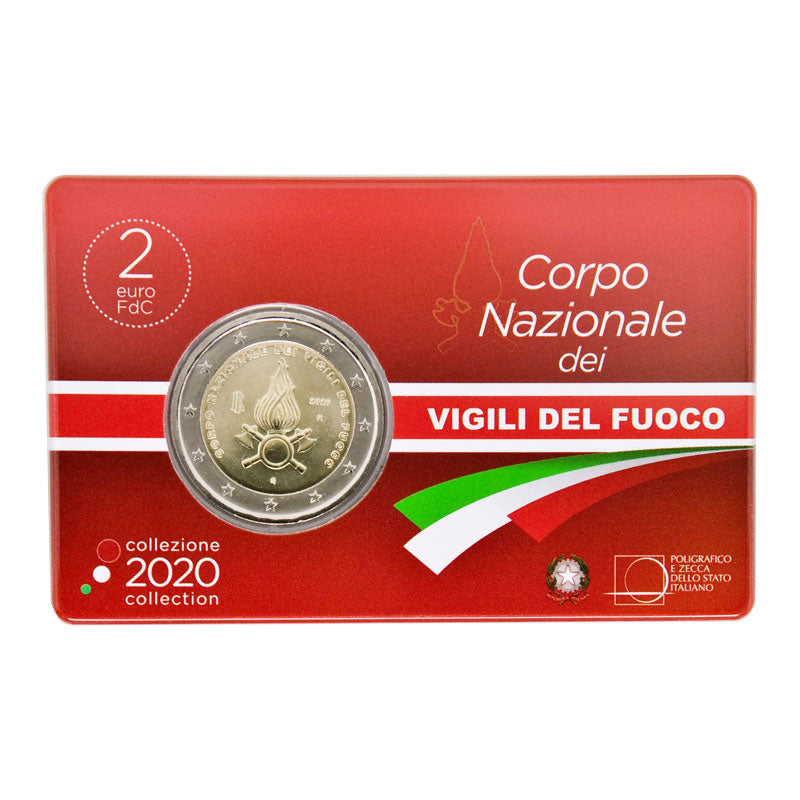 2020 – 2 Euro Vigili Del Fuoco – Italia