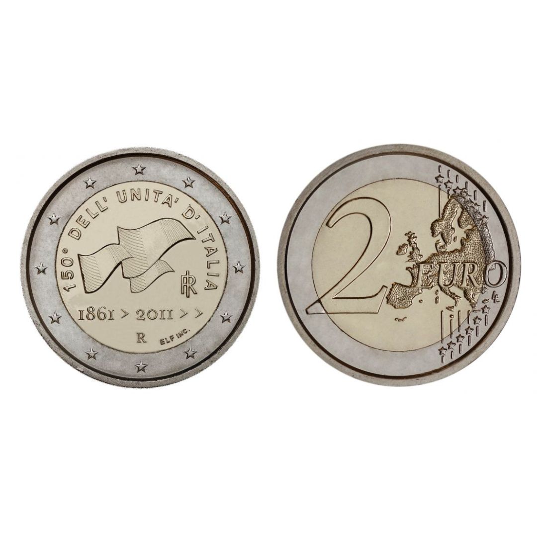 2011 – 2 euro “150° Anniversario dell’Unità d’Italia” – FDC