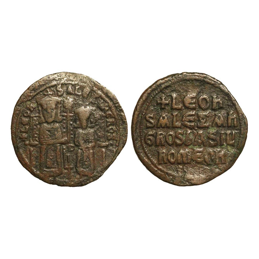 LEONE VI (886/912 d.C.) – FOLLIS – Costantinopoli