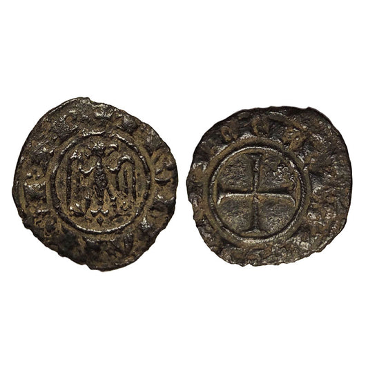 Brindisi – Sacro Romano Impero – Federico II – Denaro 1244