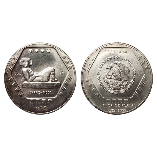 Messico – 5 Nuovi Pesos – 1994 – Serie Maya