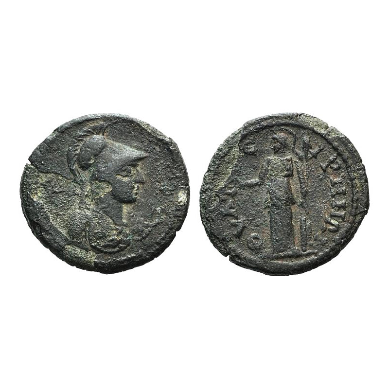 Lidia – Tiatira (Pseudoautonome II-III sec. d.C.) – Ae20 – Atena