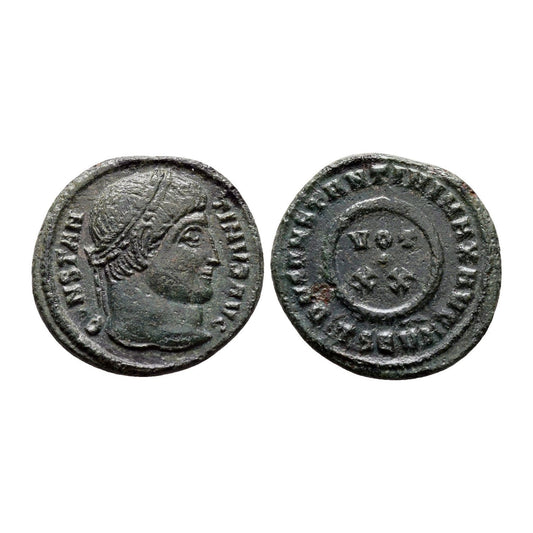 Costantino I, Il Grande – Follis (Tessalonica) – Voti Ventennali