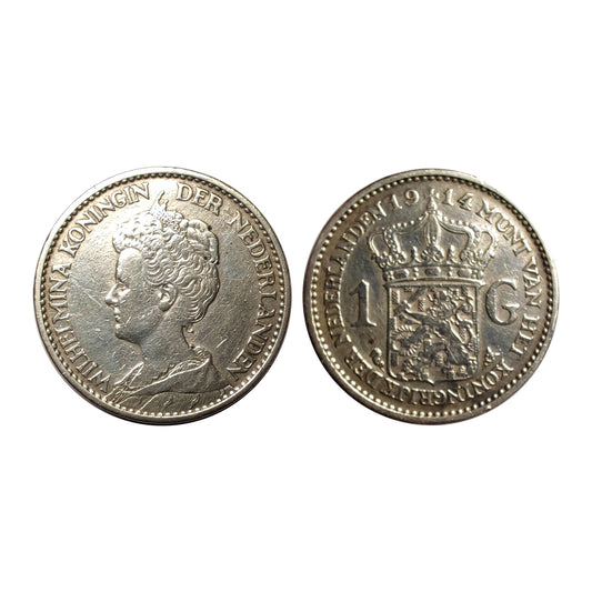 Olanda – Guglielmina – 1 Gulden – 1914