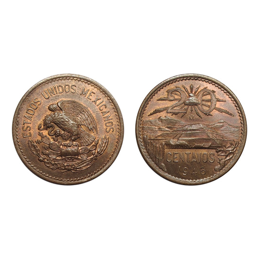 Messico – 20 Centavos – 1946