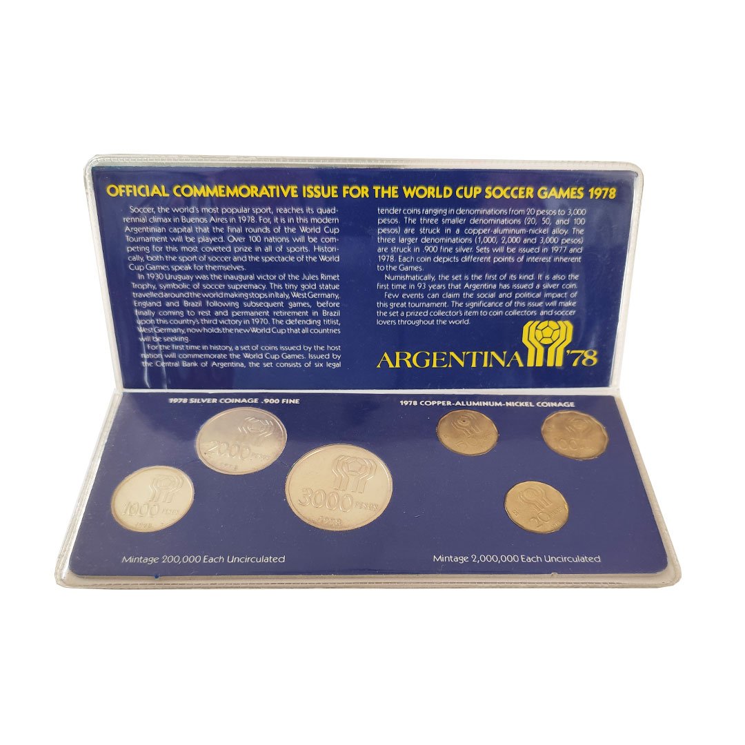 Argentina – Mondiali di calcio 1968 – proof