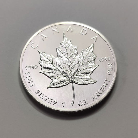 Canada – 5 Dollari “Foglia D’Acero” (2° Ritratto) – 1 Oncia Argento .999