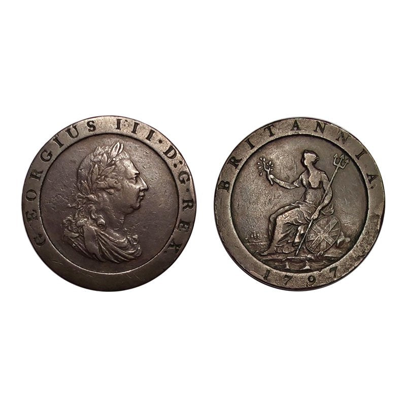 Gran Bretagna – Giorgio III – 1 Penny – 1797 – Zecca Soho