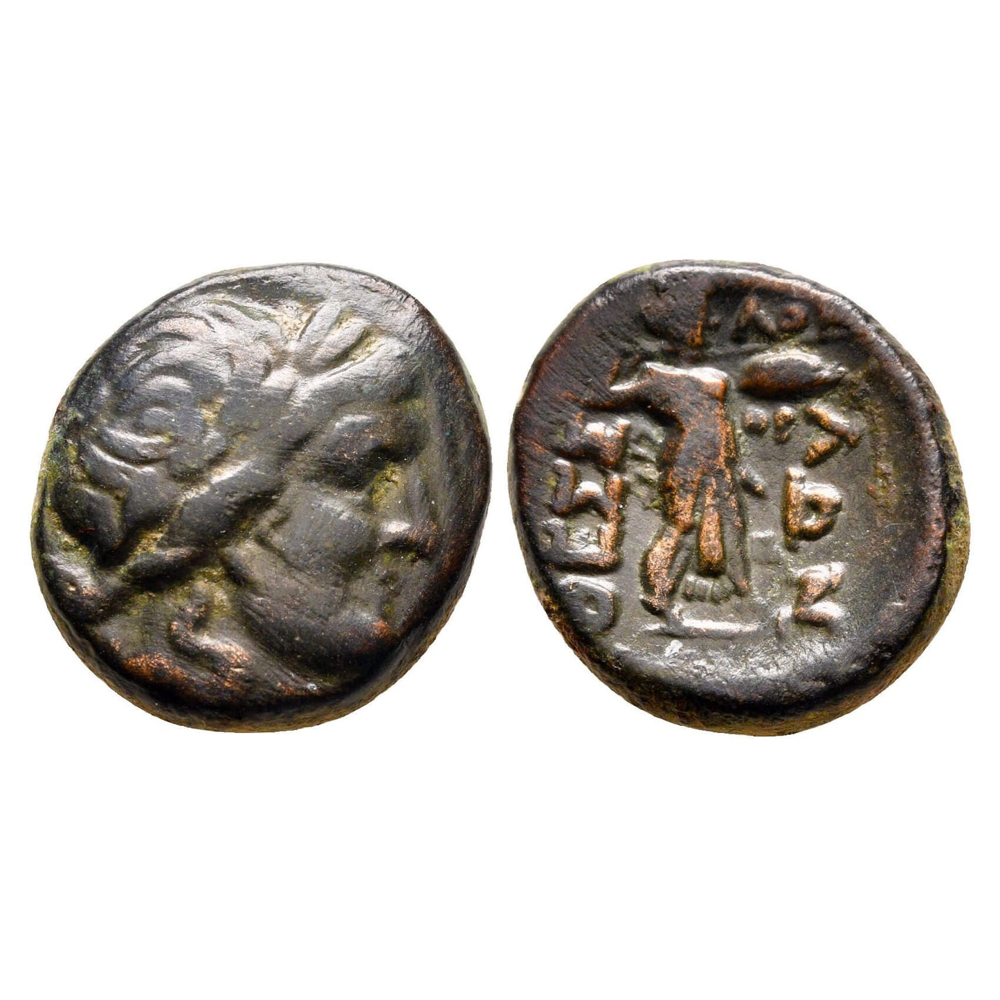 Tessaglia – Lega Tessala – 120-50 a.C. – Zeus e Atena Itonia